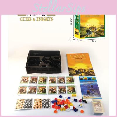 Catan Brettspiel Erweiterung 5-6 Spieler Set Für Familienspaß Und Freizeit Kupferpapier Und Kunststoffmaterial