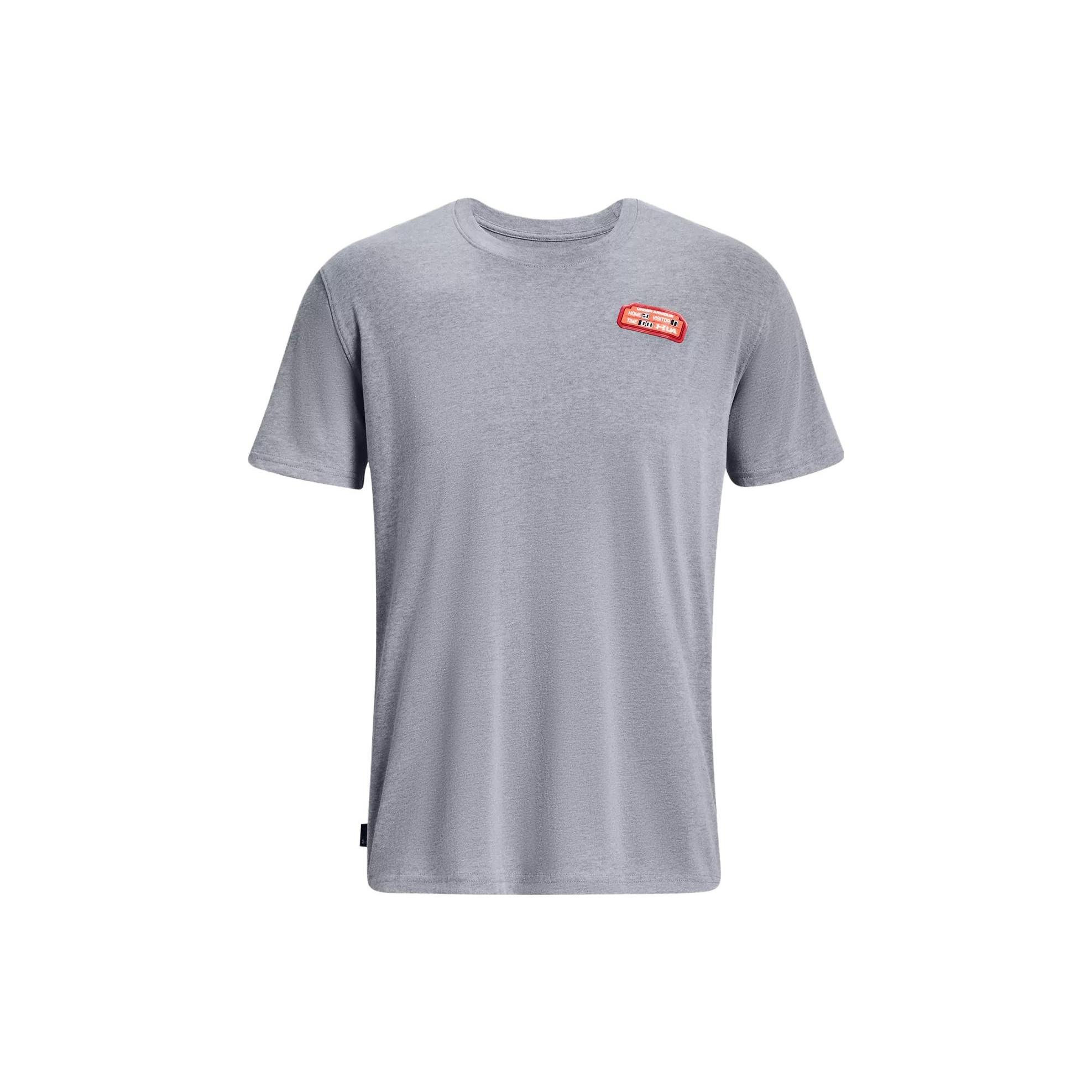 Under Armour Heavyweight T-shirt Grey Men s 1376836-035 XL