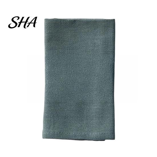 Bohemian Linen Napkin Napkin, Rustic Machine Washable Fabric 16 Inch Farmhouse Cloth Style for Dining Table Home Wedding Bridal Shower Baby