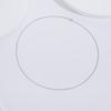 CH012 18inches Manufacturer  925 Sterling Silver 18k Gold Plated Chain Guba Chain Necklace Silver Jewelry for Women