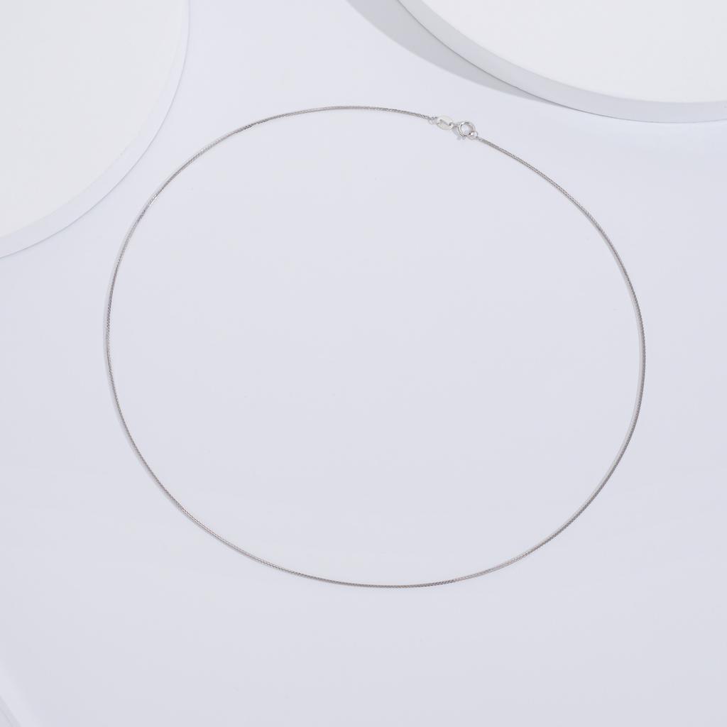 CH012 18inches Manufacturer 925 Sterling Silver 18k Gold Plated Chain Guba Chain Necklace Silver Jewelry for Women