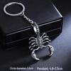 Retro Wolf & Eagle Keychain: Personalized Scorpion Bag Pendant Accessory