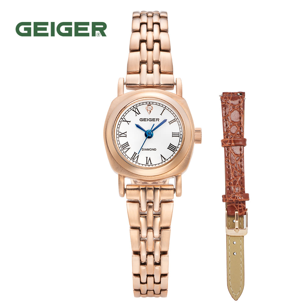

Geiger GE1218RG Женские Металлические Часы 22x22мм