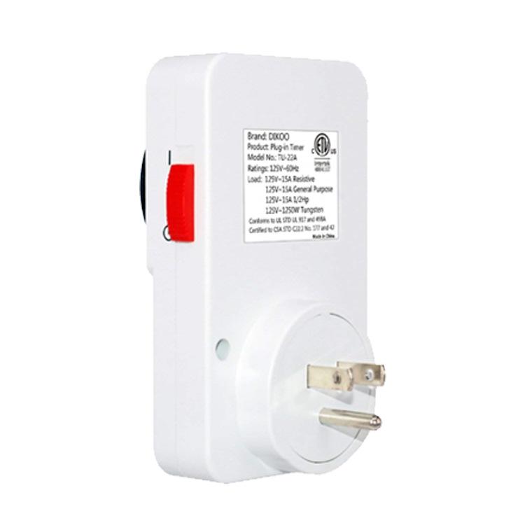 24-Hour Mechanical Timer Switch for US Outlets