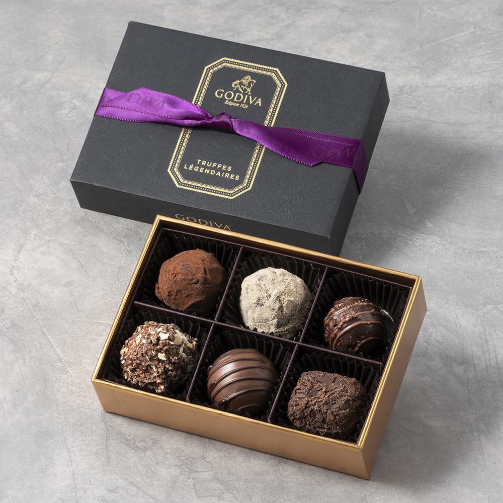 GODIVA Legendaire Truffles (6 Pieces)