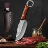 Küche Boning Messer handgemachte geschmiedete Messer Outdoor Camping Messer Fleisch Cleaver Kochmesser Edelstahl Jagd Metzger Messer