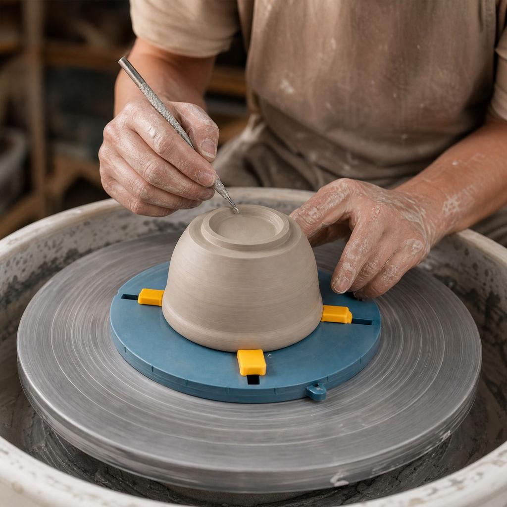 3D Pottery Centering Tool for Trimming and Shaping, Ceramic Pottery Wheel Accessory