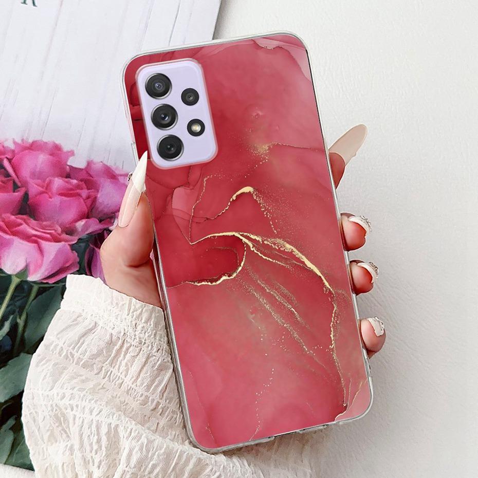 Modische Malerei Hülle Für Samsung Galaxy A72 A52 A52s 5G Weiche Silikon TPU Handyhüllen Für Samsung A72 A52 A52s Hüllen Stoßfänger