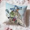 R-Regular S-Show Cushion Cover Premium Comfort Reversible Pillow Cove -Two in One Design for Any Room & Car Interior