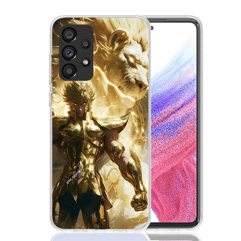 Saint Seiya Cool Phone Case For Samsung Galaxy A17 A16 A14 A15 A13 A57 A56 A54 A55 A53 A37 A36 A34 A35 A33 A26 A24 A25 A23 Galax