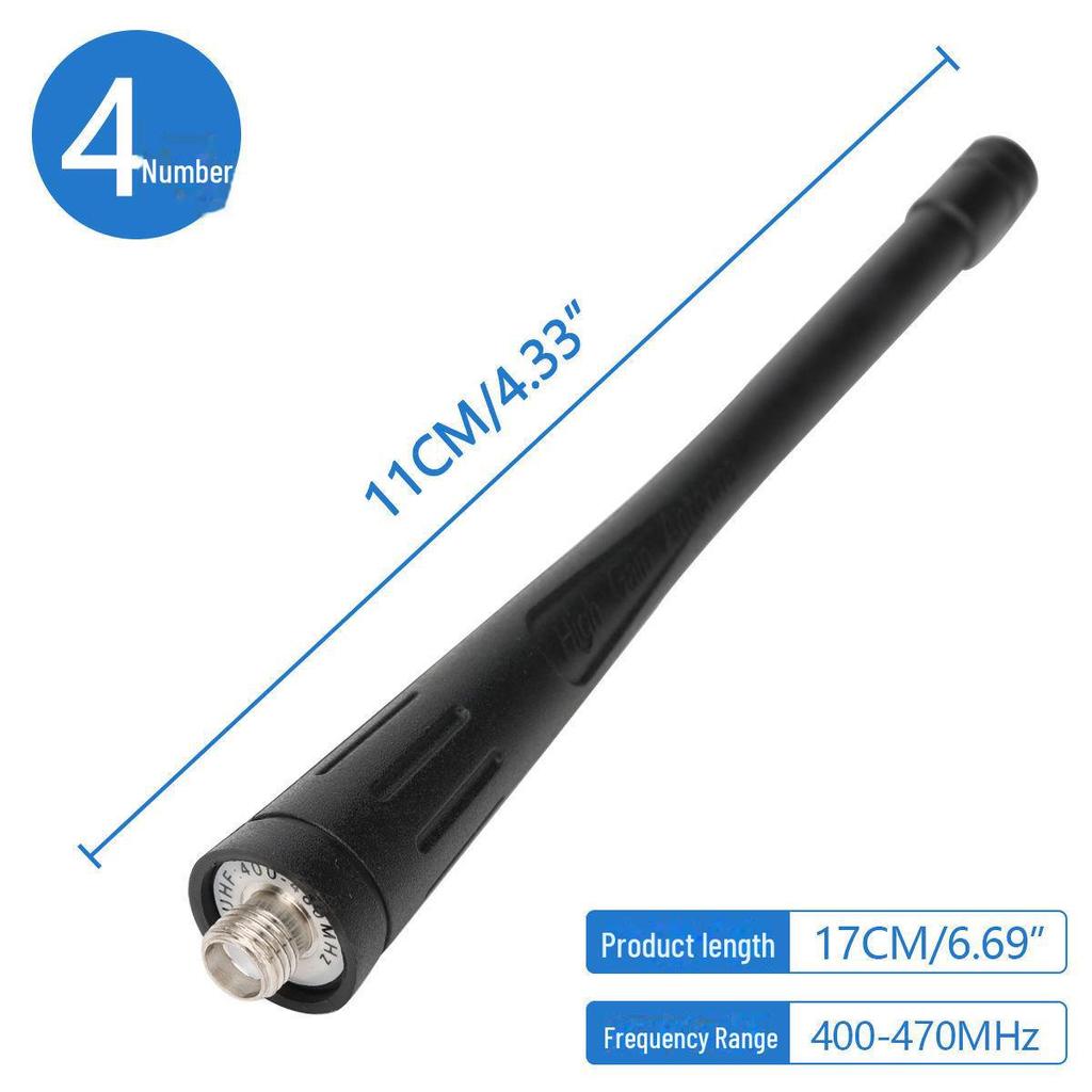 Baofeng UV Dualband SMA Buchse Kurzer Gewinn Handfunkgerät Intercom Antenne