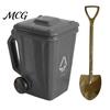 Trash Can Style Mug with Lid Funny Bin Ceramic Lid, Novelty Garbage Drinking Tea Cup Educational Handle, Recycling Coffee Mug, Gag Gifts for