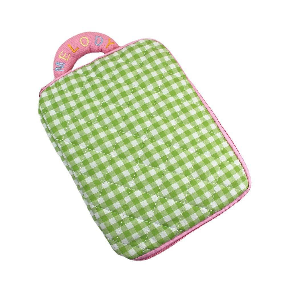 

Shockproof Tablet Sleeve Case Korean Laptop Inner Bag Simple Computer Bag зелений