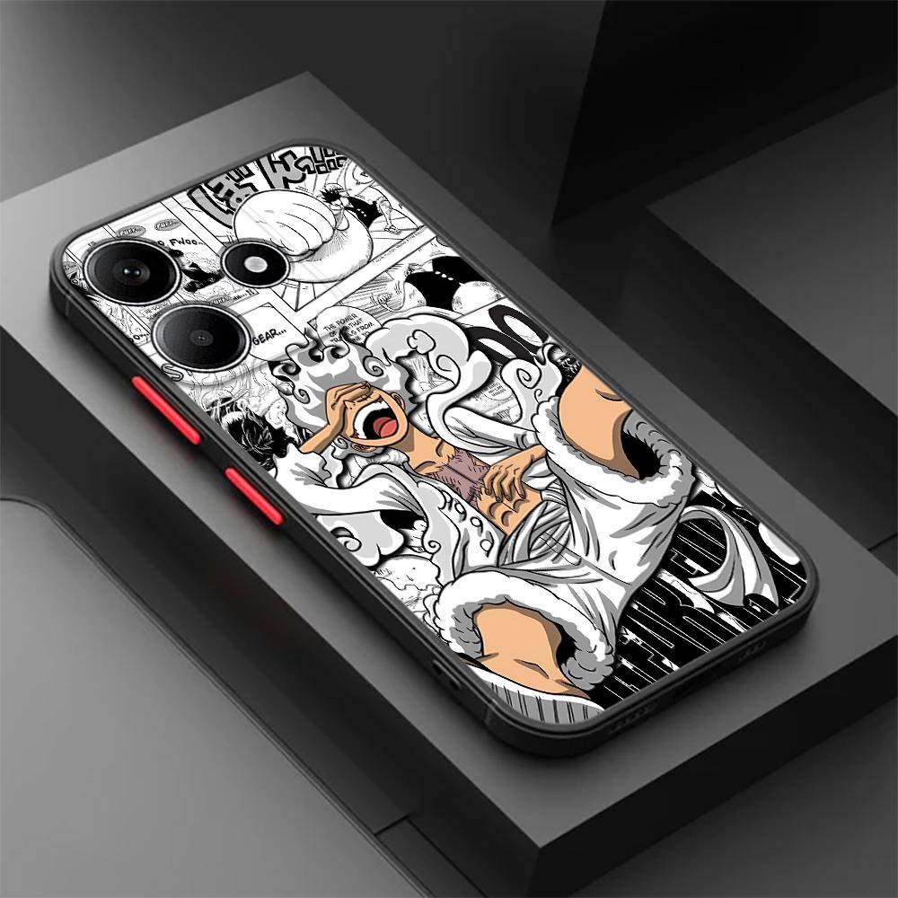 Anime O-One Pieces Phone Case for Xiaomi Redmi Note 14 13 Pro Plus 12 11 9S 10 14C 13C A4 Funda Back Phone Cover