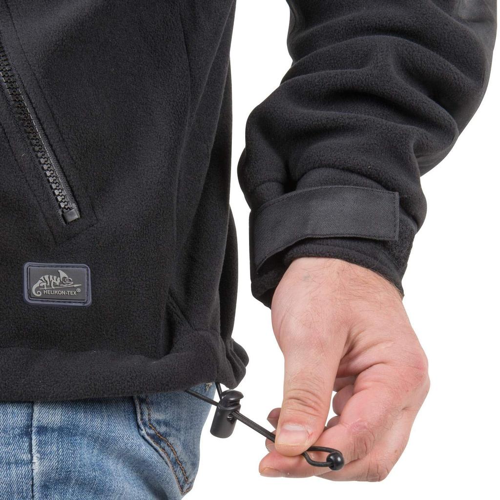 HELIKON-TEX Classic Army Fleecejacke, Herren Militär-Oberbekleidung, Winddicht, Warm und Leicht (JP, Alphabet, L, Marineblau)