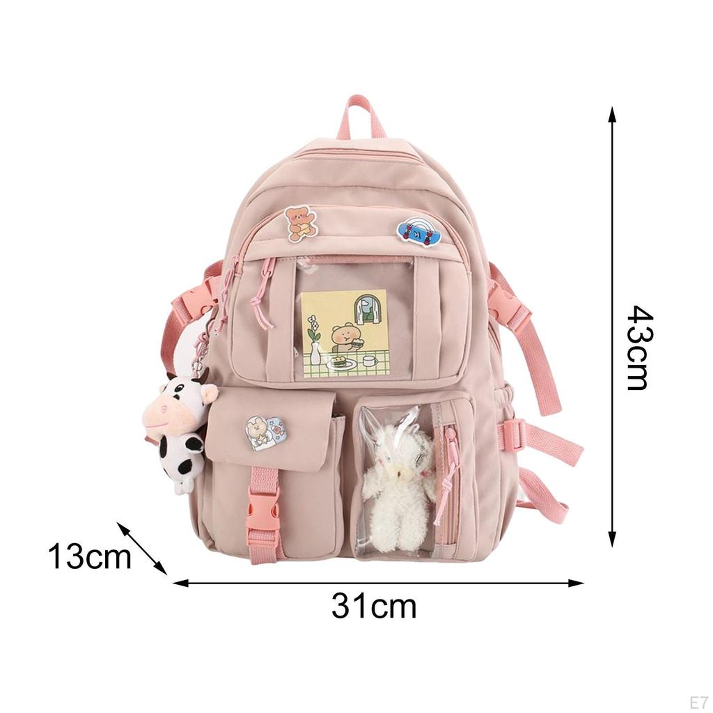 Cartoon Women Backpack School Bag Travel College Backpacks for Teenager Girls