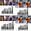 Versatile 8pc Impact Socket Adapter Kit For 1/4 Inch 3/8 Inch 1/2 Inch Drives