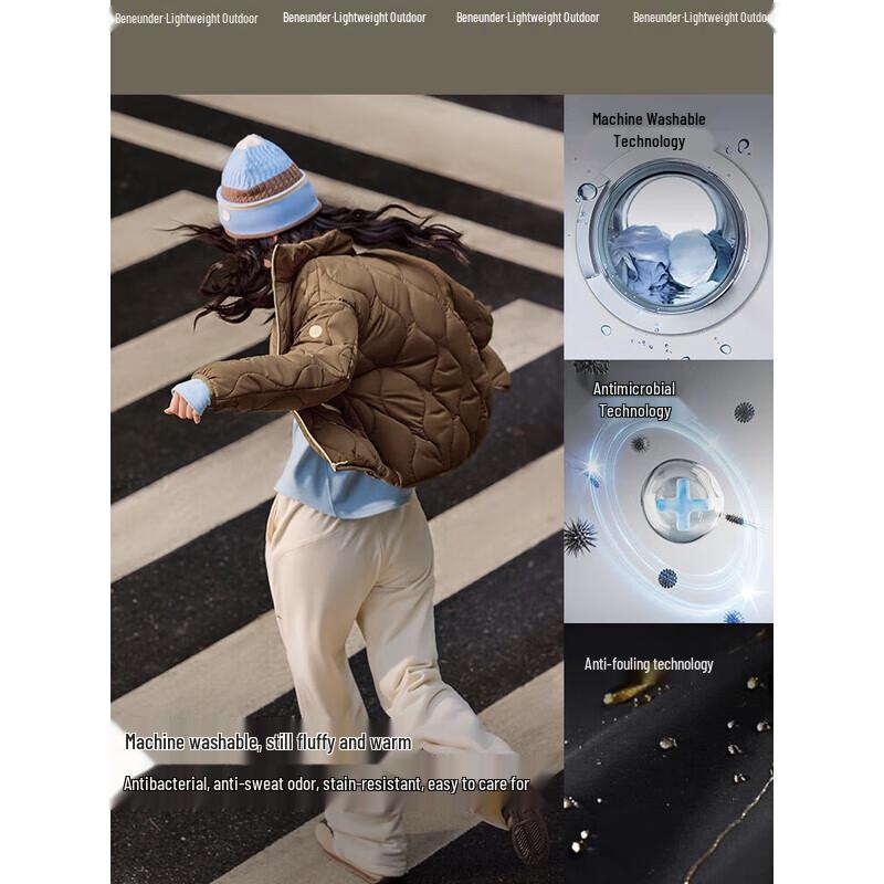 beneunder Women's Lightweight Stand Collar Air Fleece Jacket