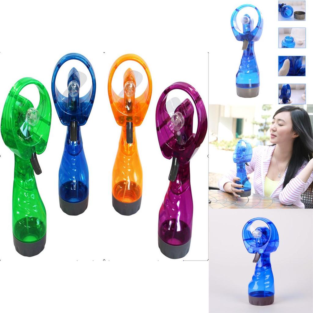 Mini Hand Held Spray Cooling Fan Water Mist Ideal For Sports Travel And Beach Adventures