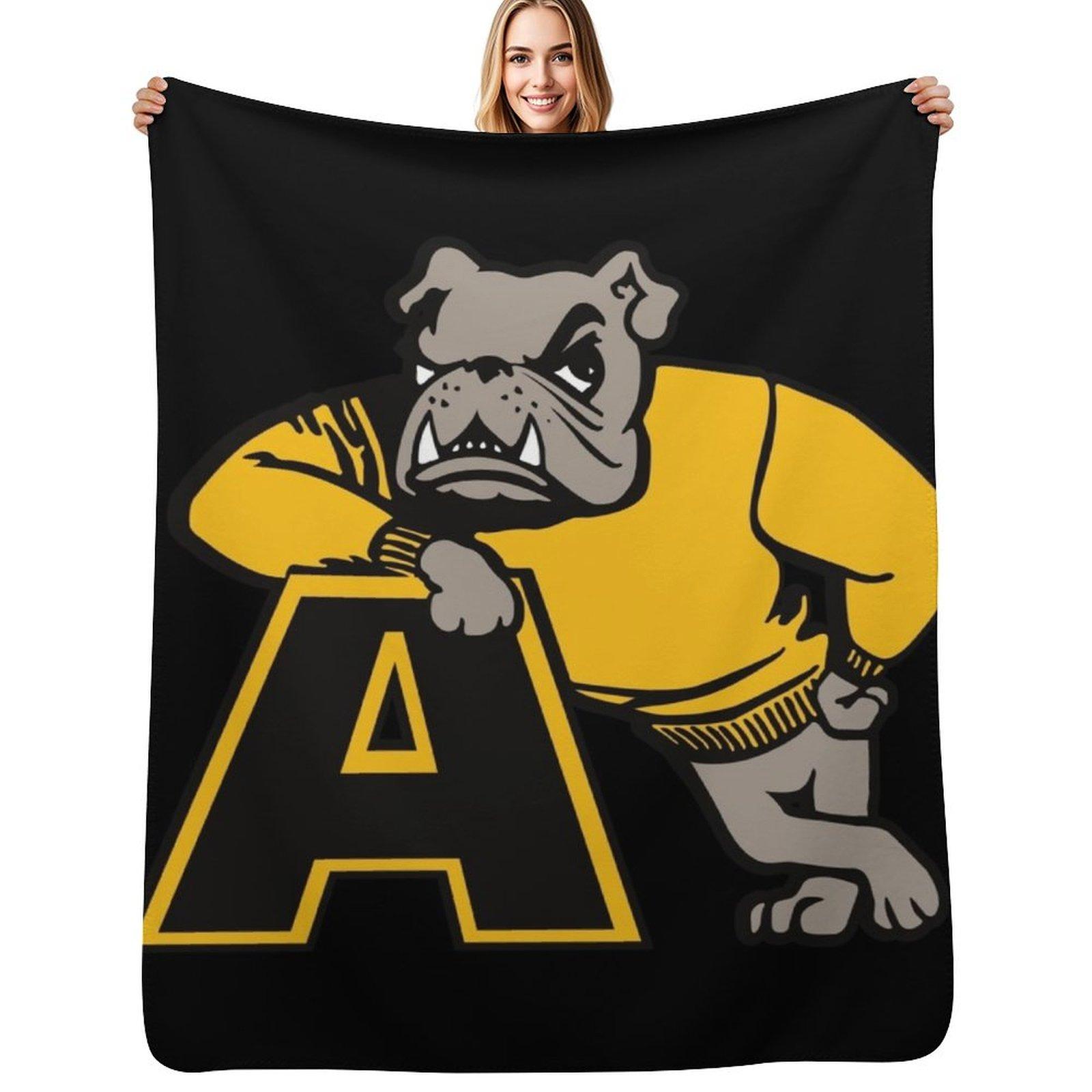Adrian College Throw Blanket Soft Sherpa Fleece Warm Blanket for Winter 102x76cm(40x30in)