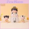 Buddhist Blessing Resin Figurine With Lotus Base For Home Decor And Giftgiving