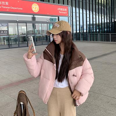 New Cotton-padded Jacket Women's Winter Short Korean Version of Loose Padded Cotton-padded Jacket with Foreign Style Little Coat.