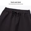 Hodo Modal Blend Elastic Waist Straight-Leg Casual Pants