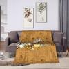 Airplane Travel Calvined and Hobbes Throw Blanket  Flannel Bedspread For Couch Chair Sofa Bed Novelty Sofa Bed Cover