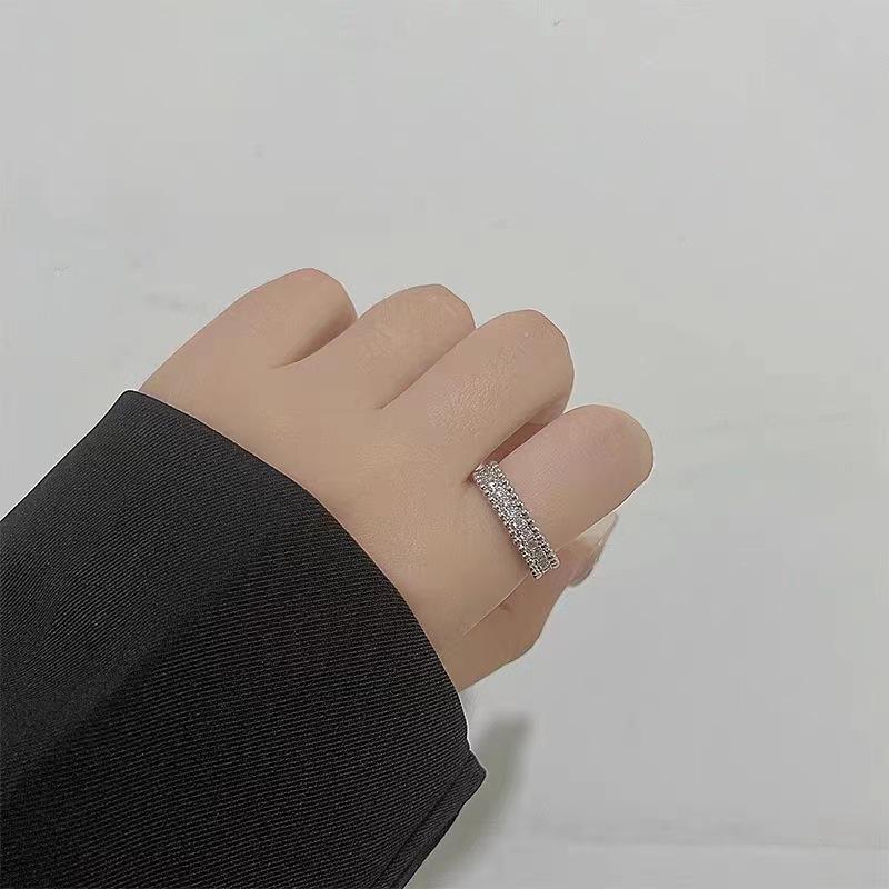 New European and American Personalized Retro Open Mouth Ring, Fashionable, Simple and High-end Rings