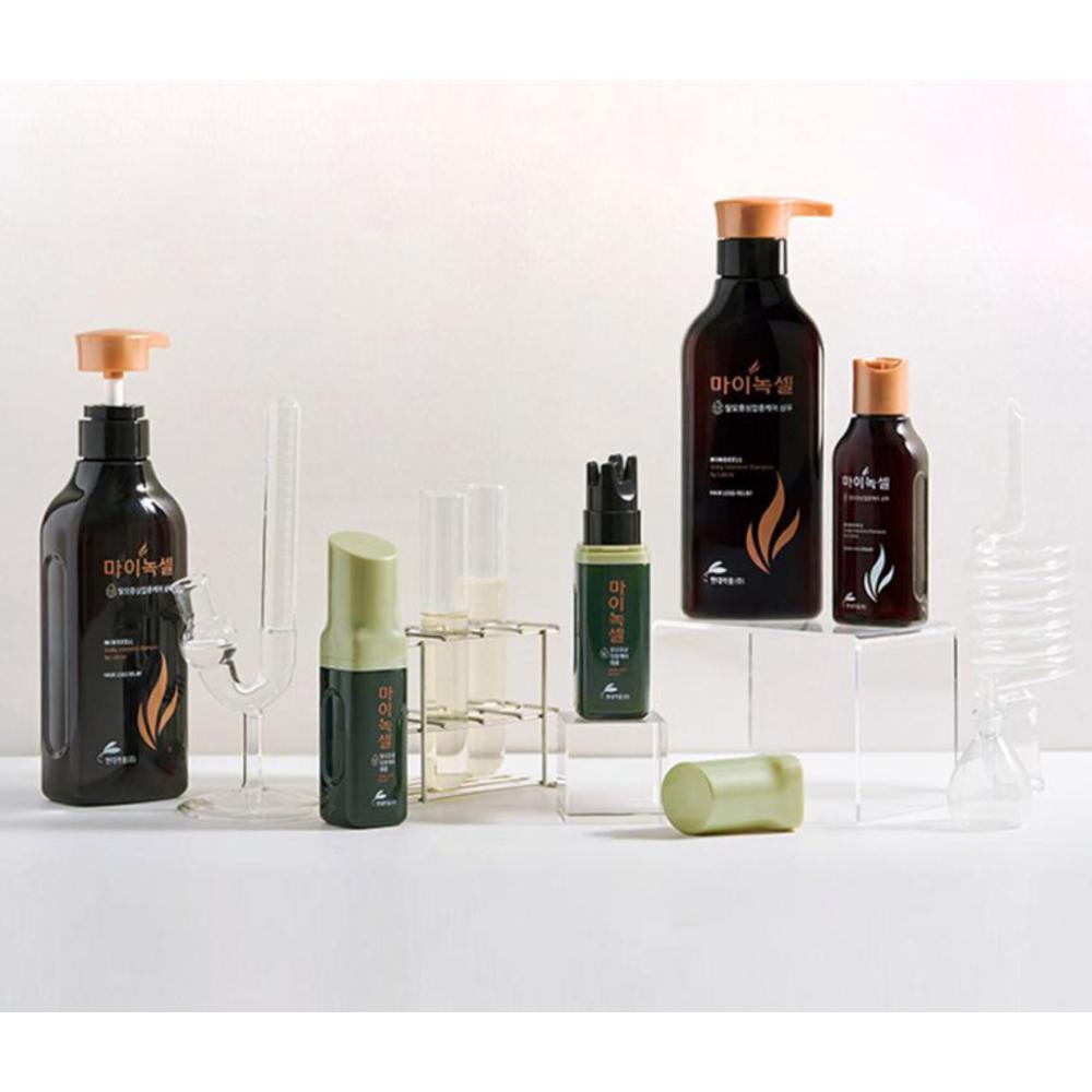 Minoxel Scalp Intensive Shampoo by Wrapcle Forest Fragrance, 400ml, 2 units