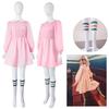 Eleven Pink Dress Cosplay Costume for Girls - Inspired by Stranger Things