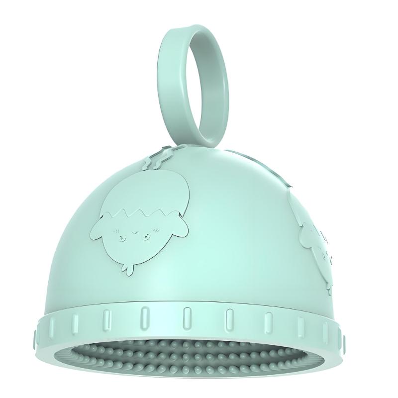 Soft Bristles Silicone Eggs Brush Dishwasher Safe Design Recyclable Eggs Scourer Ideal For Eggs And Delicate Food