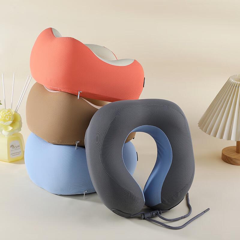 Tiemuyun Ice Silk Memory Foam U-shaped Neck Pillow