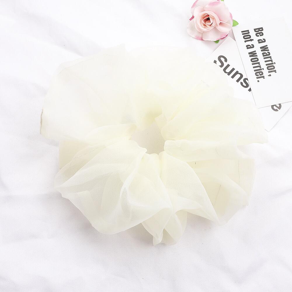 

Headwear Organza Scrunchie Hair Ring Bands Ties For Girls Ponytail Holders Elastic Hairbands Elastic Hairband Hair Accessories