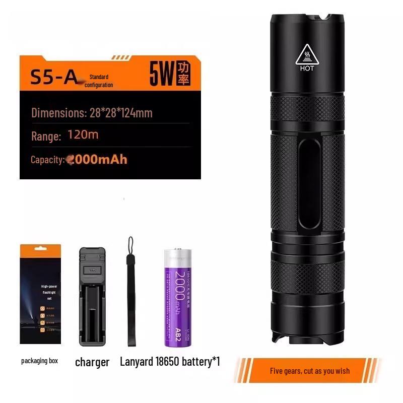 Andeli High-Power LED Mini Flashlight Kit