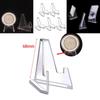 Clear Acrylic Coin Display Holder Showcase Your Coin Collection With This Mini Stand Made Of Imported Acrylic Material