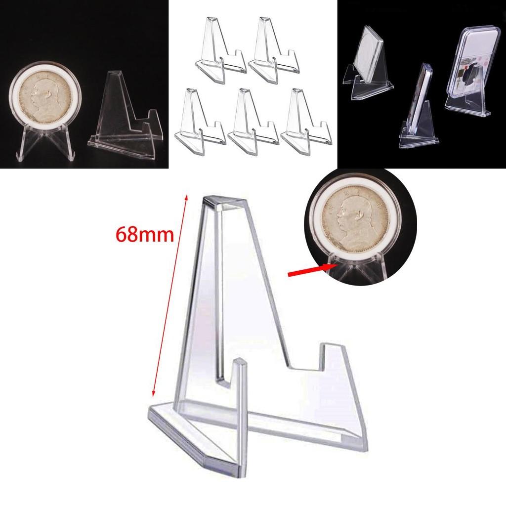 Clear Acrylic Coin Display Holder Showcase Your Coin Collection With This Mini Stand Made Of Imported Acrylic Material