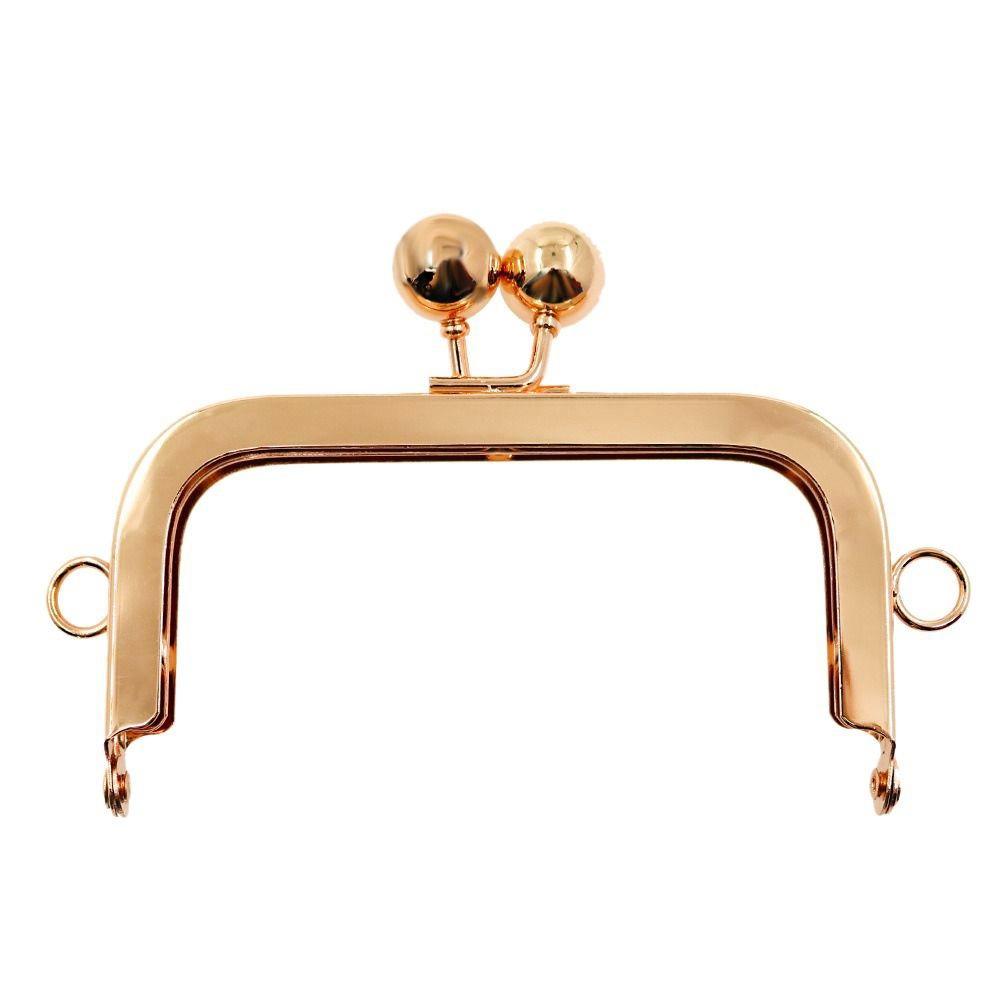 Handle Bag Accessories Metal Purse Frame Kiss Clasp Vintage Bag Kiss Clasp Lock Bag Clasps DIY Craft