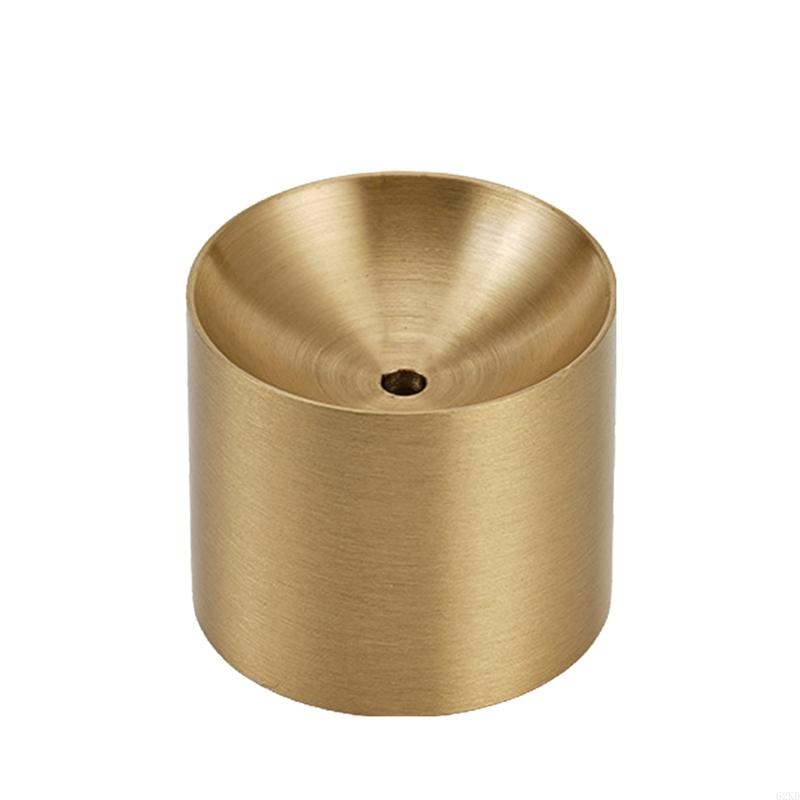 62KD Solid Brass Incenses Holder and Ashes Tray for Ceremony and Meditations
