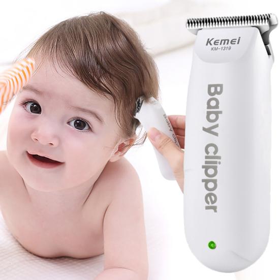 Infant Toddler Portable Rechargeable Quiet Haircut Hair Clipper Trimmer Kit
