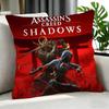 game Assassins Creed Shadows Cushion Cover Cushion Cover Set Pcs x x x Pillowcase Decorative Sofa Home Decor