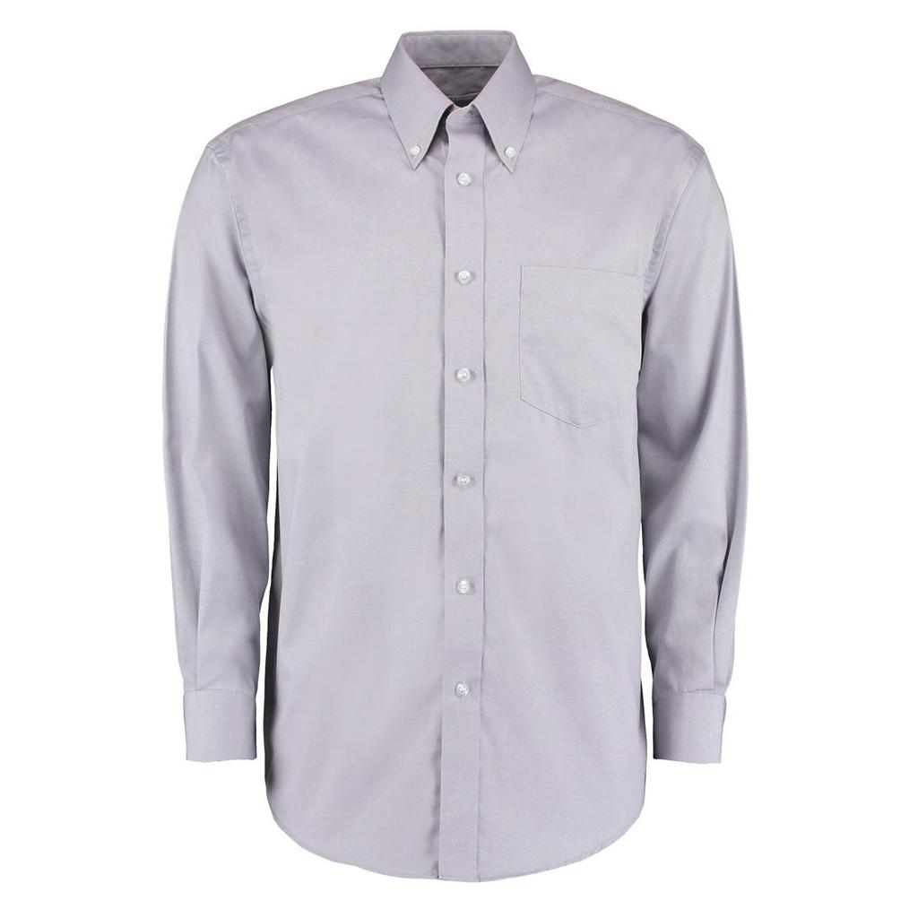 Kustom Kit Mens Long Sleeve Corporate Oxford Shirt
