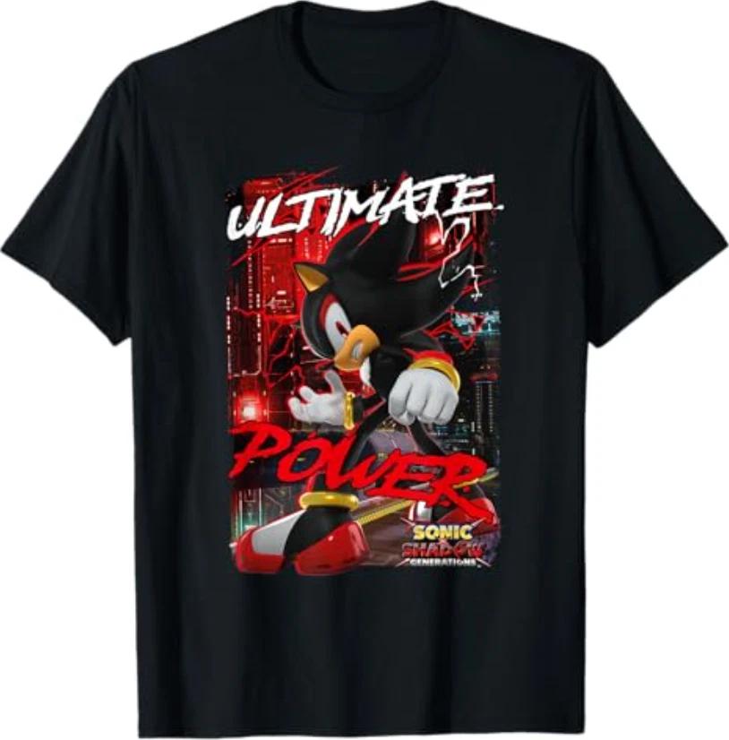 Sonic The Hedgehog Sonic X Shadow Generations Ultimate Power T-Shirt 3XL