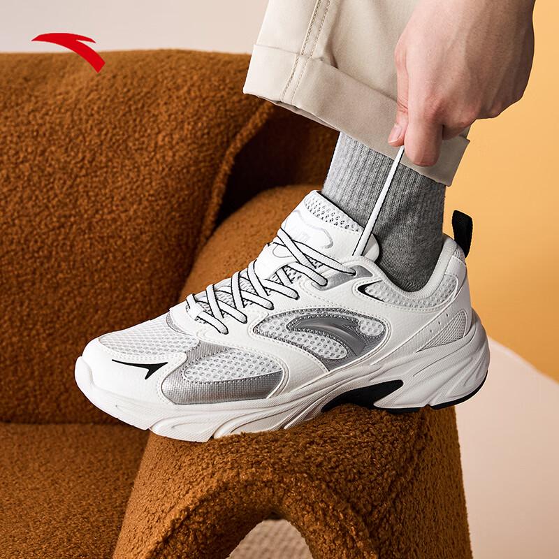 Anta Men s Mesh Breathable Retro Casual Shoes 8
