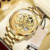 Top Brand Fashion Mechanical Watch Men's Black King Kong Men's Watch Brand Waterproof Korean Business Tourbillon Hollow Watch