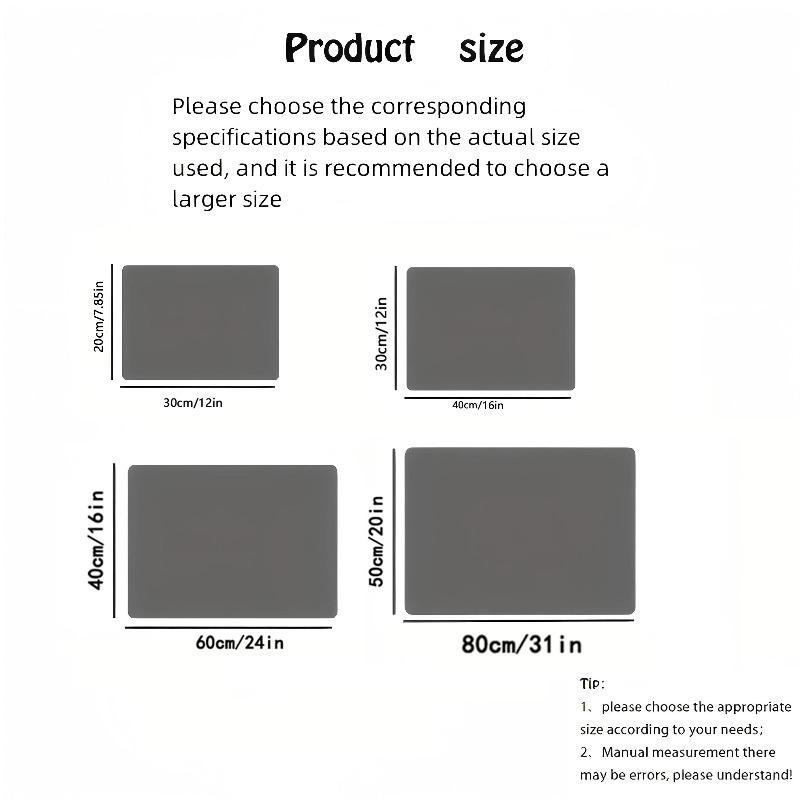 Solid Color Simple Placemat Kitchen Diatomite Dish Drainer Super Absorbent Coffee Rug Drain Pad Non-slip Bath Drying Dishes Mat