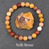 6/8mm Reiki Blue Apatite Bead Bracelet Men Women Natural Stone Blood Circulation Stimulate Enthusiasm Health Care Couple Jewelry