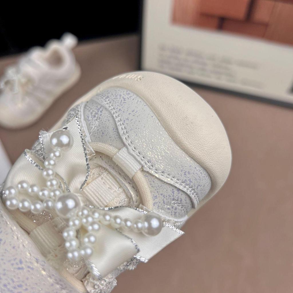 Kids' 2026 Spring/Autumn Korean Style Girls' Casual Lightweight Soft Sole Sneakers