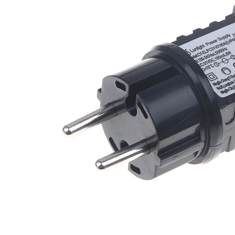 Eu Us Uk Plug Ac 220V 110V To 31Vdc 6W 24V 5V Transformer Plug Power Supply Ip44 8Modes Led Lamp Driver Switch Adapter