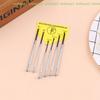 [C]6Pcs Glasses Repair Screwdriver Set With Slotted  Bits Tool Steel For Watch Glasses Screw Driver Repair Tools